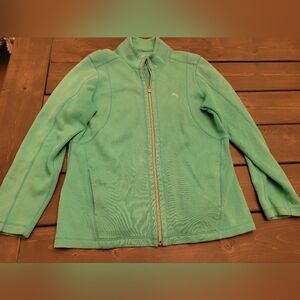 Tommy Bahama Teal zip-up size large